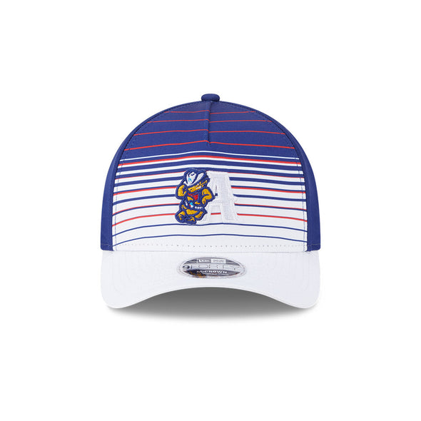 Amarillo Sod Poodles New Era White & Royal Gradient 9FORTY Cap