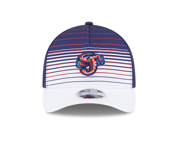 Jacksonville Jumbo Shrimp New Era Gradient 9Forty A-Frame