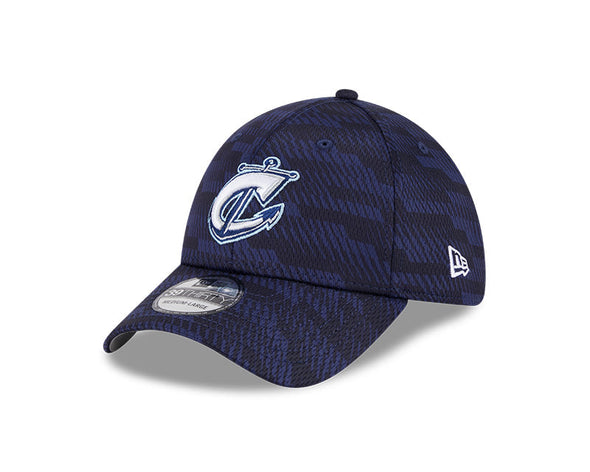 Columbus Clippers New Era Navy Anchor Flex Hat