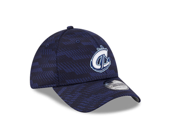 Columbus Clippers New Era Navy Anchor Flex Hat