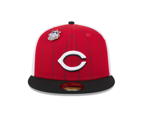 New Era 5950 Reds Pinstripe