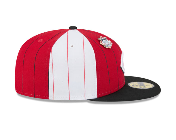 New Era 5950 Reds Pinstripe