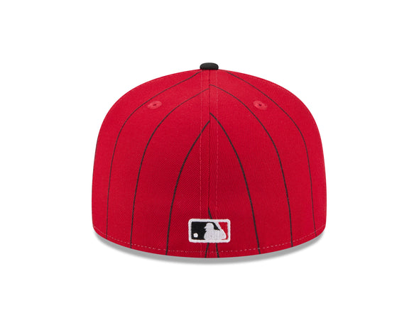 New Era 5950 Reds Pinstripe