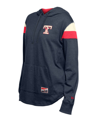 Toledo Mud Hens New Era Ladies Hooded Long Sleeve T