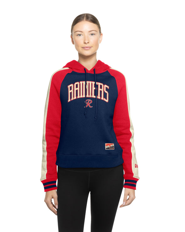 Tacoma Rainiers New Era Women's Navy Applique Hood