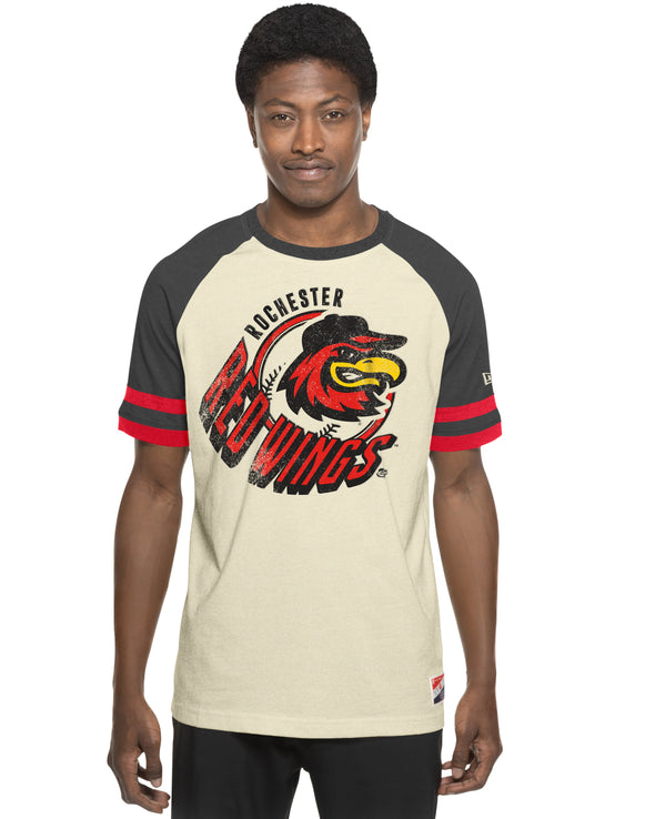 Rochester Red Wings New Era Raglan Tee