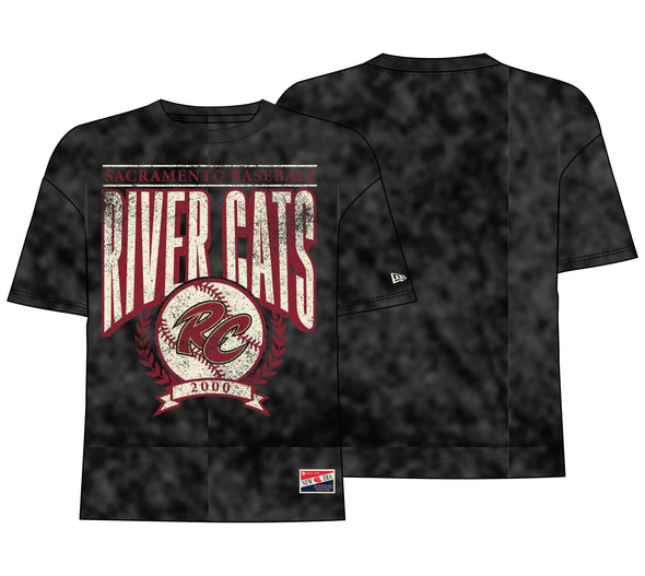 MATT RC DISTRESSED T, SACRAMENTO RIVER CATS