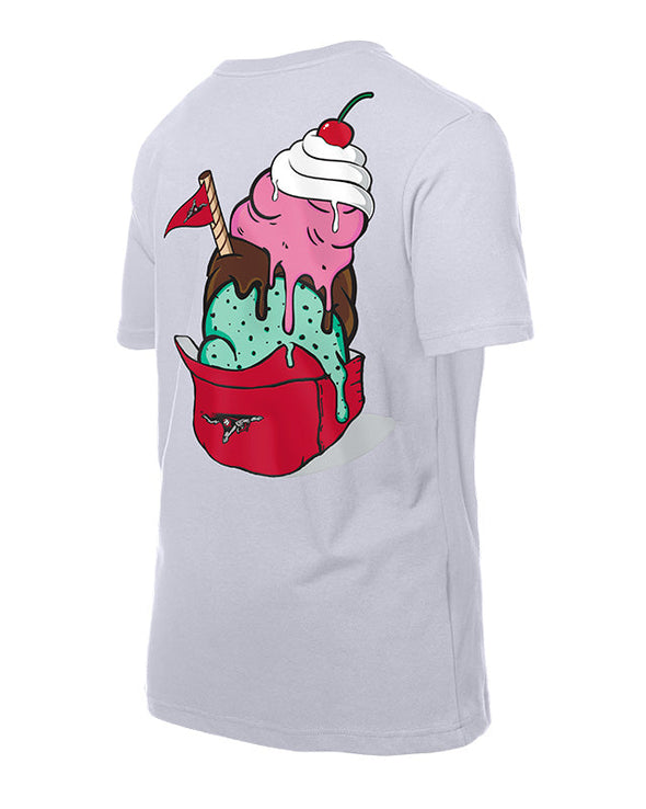 Richmond Flying Squirrels New Era Ice Cream Helmet Tee