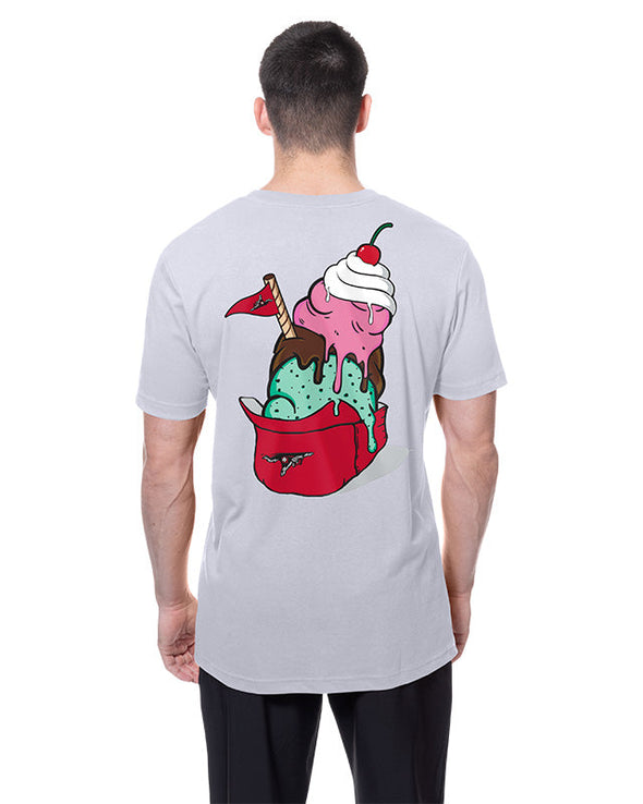 Richmond Flying Squirrels New Era Ice Cream Helmet Tee