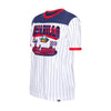 Amarillo Sod Poodles New Era Women's White Pinstripe Tee