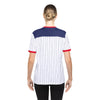 Amarillo Sod Poodles New Era Women's White Pinstripe Tee