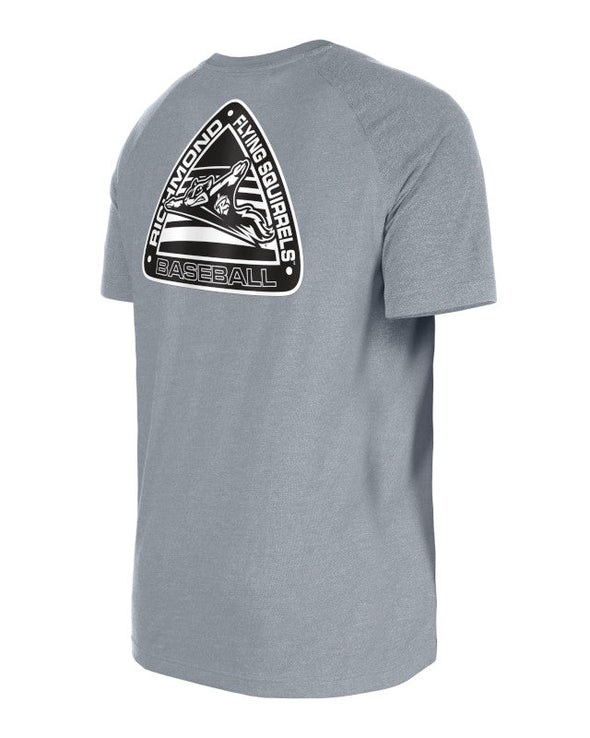 Richmond Flying Squirrels New Era Triangle Poly Tee