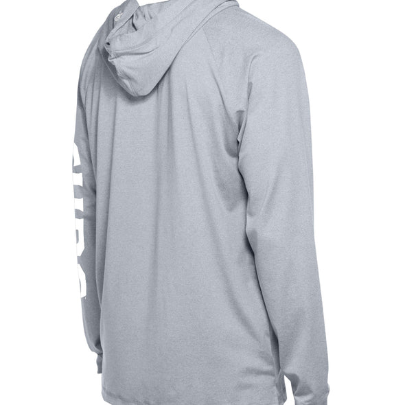 South Bend Cubs New Era Men's Performance Hooded Long Sleeve T-Shirt