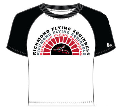 Richmond Flying Squirrels New Era Women's Crop Tee