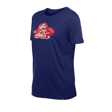 Amarillo Sod Poodles New Era Women's Royal Glam Game Tee