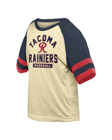 Tacoma Rainiers New Era Youth Raglan Tee