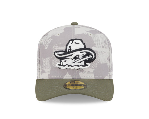 Amarillo Sod Poodles New Era 2025 Armed Forces 59FIFTY Cap