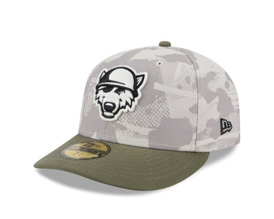 Erie SeaWolves NEC 2025 Armed Forces 59FIFTY On-Field Cap