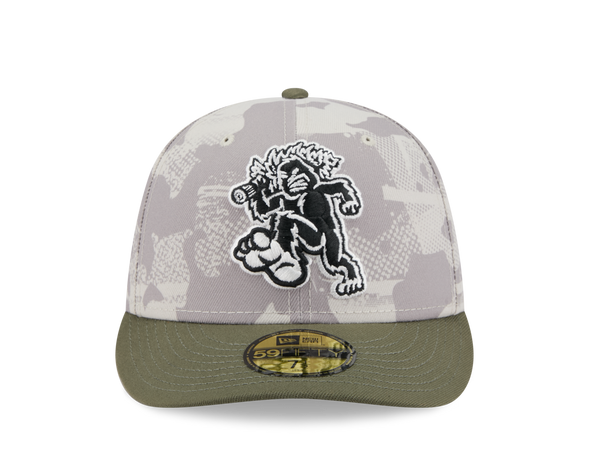 Eugene Emeralds New Era 2025 Armed Forces Day 59FIFTY On-Field Cap