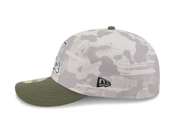 Hickory Crawdads 2025 New Era Armed Forces 59Fifty Fitted Cap