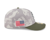 Hickory Crawdads 2025 New Era Armed Forces 59Fifty Fitted Cap