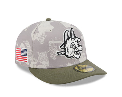 Hartford Yard Goats New Era Armed Forces '25 Fitted Cap
