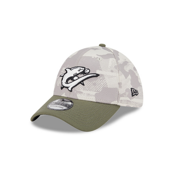 Clearwater Threshers New Era 2025 Armed Forces Day 39THIRTY Flex Fit Cap