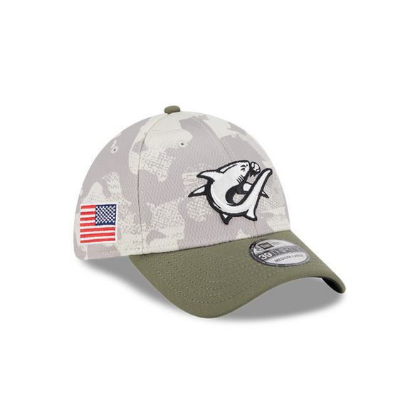 Clearwater Threshers New Era 2025 Armed Forces Day 39THIRTY Flex Fit Cap