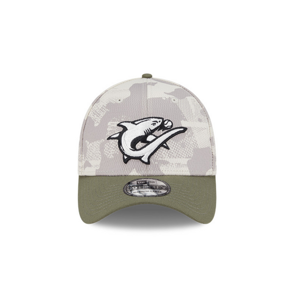 Clearwater Threshers New Era 2025 Armed Forces Day 39THIRTY Flex Fit Cap