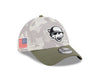 Erie SeaWolves NEC 2025 Armed Forces 39THIRTY Stretch-Fit Cap