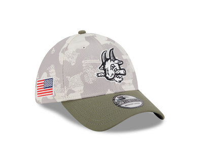 Hartford Yard Goats New Era Armed Forces '25 Flex Fit Cap