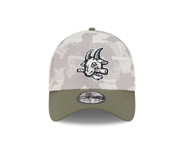 Hartford Yard Goats New Era Armed Forces '25 Flex Fit Cap
