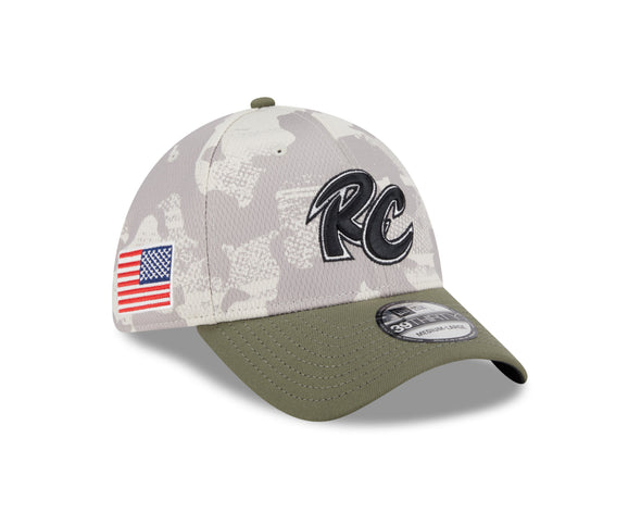 Sacramento River Cats 2025 New Era Armed Forces Day 39THIRTY Fitted Cap