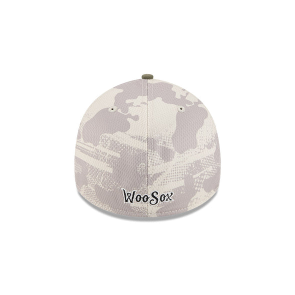 Worcester Red Sox 2025 On-Field Armed Forces Day 39THIRTY Fitted Cap