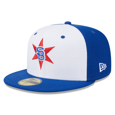 South Bend Cubs New Era 59Fifty Fitted Authentic On Field Star Cap