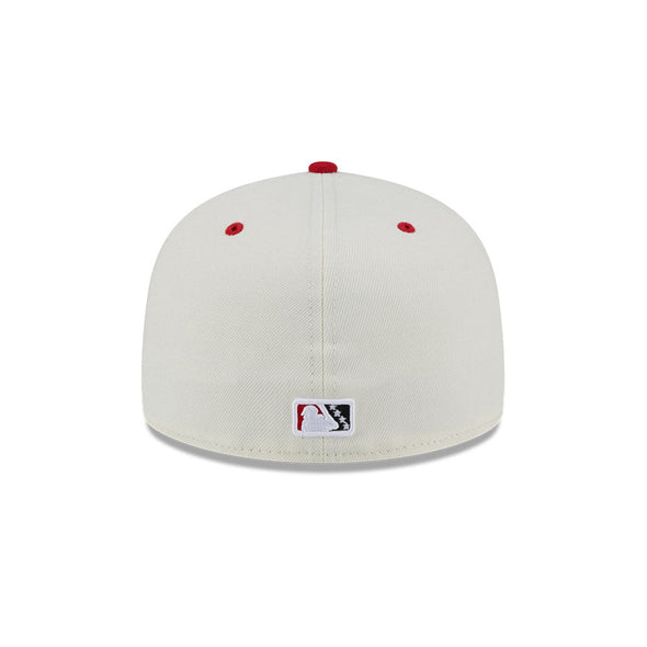 59-50 Cream W/Red Primary Cap