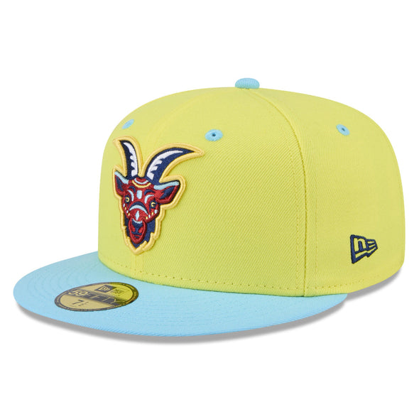 South Bend Cubs New Era 59Fifty Fitted Authentic On Field 2025 Cabritos Maldichos Cap