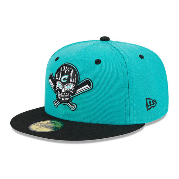 Columbus Clippers New Era On Field Teal Veleros Cap