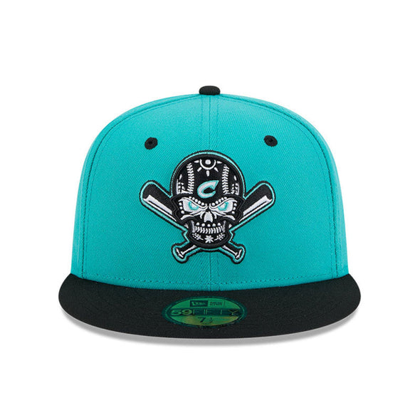 Columbus Clippers New Era On Field Teal Veleros Cap