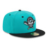 Columbus Clippers New Era On Field Teal Veleros Cap