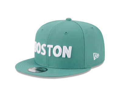 Boston Red Sox New Era Green 2025 City Connect BOSTON 9Fifty Snapback Hat