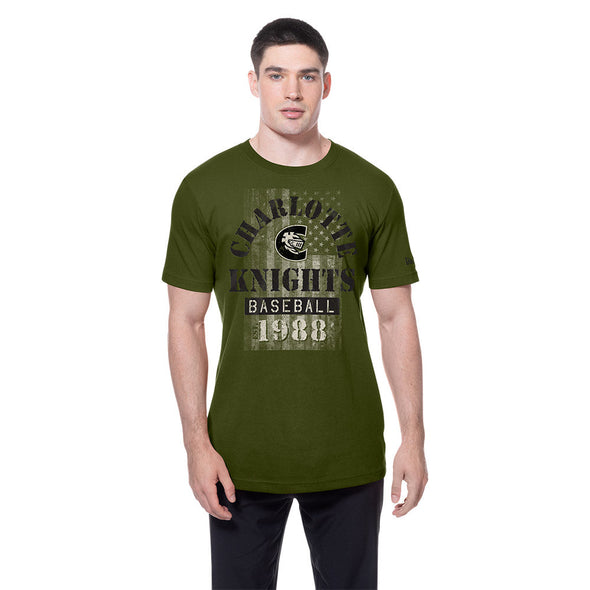 Charlotte Knights 2025 Armed Forces SS Tee