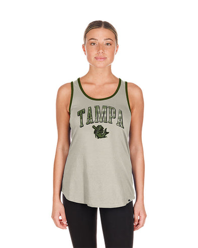 Tampa Tarpons Women's 2025 Armed Forces Day Racerback Tank Top