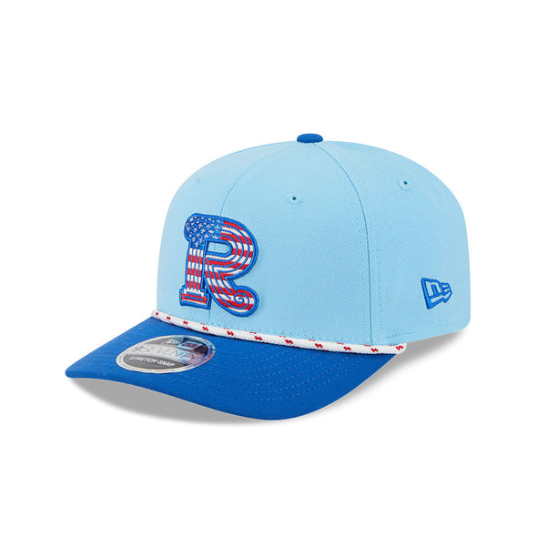 Rome Emperors 2025 New Era Fourth of July Cap 9SEVENTY Stretch-Snap