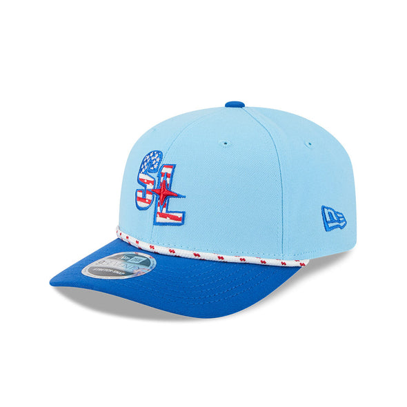 Sugar Land Space Cowboys New Era Hat 9Seventy Stretch Snap July 4th 2025 - Final Sale