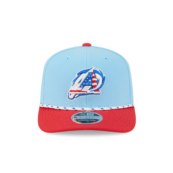 Arkansas Travelers New Era 9SEVENTY 4th of July 2025 Cap
