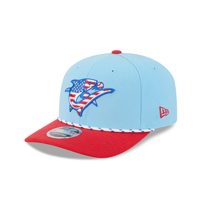 Clearwater Threshers 2025 New Era 9SEVENTYFourth of July Cap