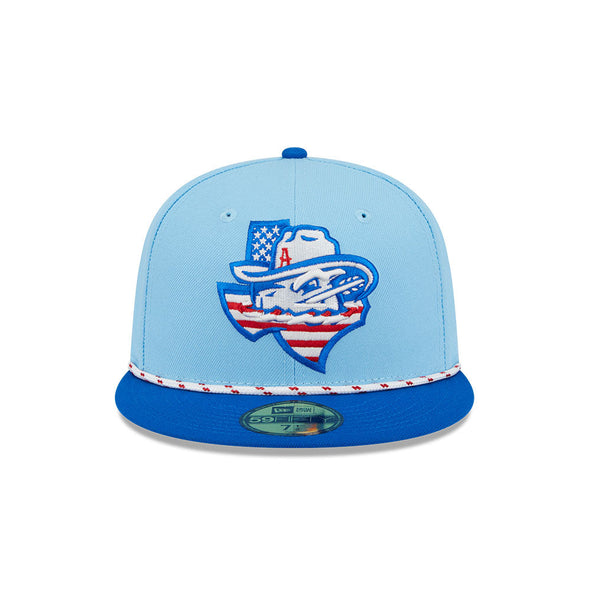 Amarillo Sod Poodles New Era 2025 July 4th 59FIFTY
