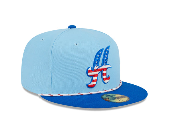 Hartford Yard Goats New Era Stars & Stripes '25 Fitted Cap