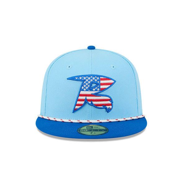 Richmond Flying Squirrels New Era July 4th S&S 59Fifty On-Field Cap